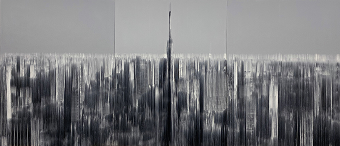 詫摩昭人　個展「逃走の線 - skyscraper Ⅱ」