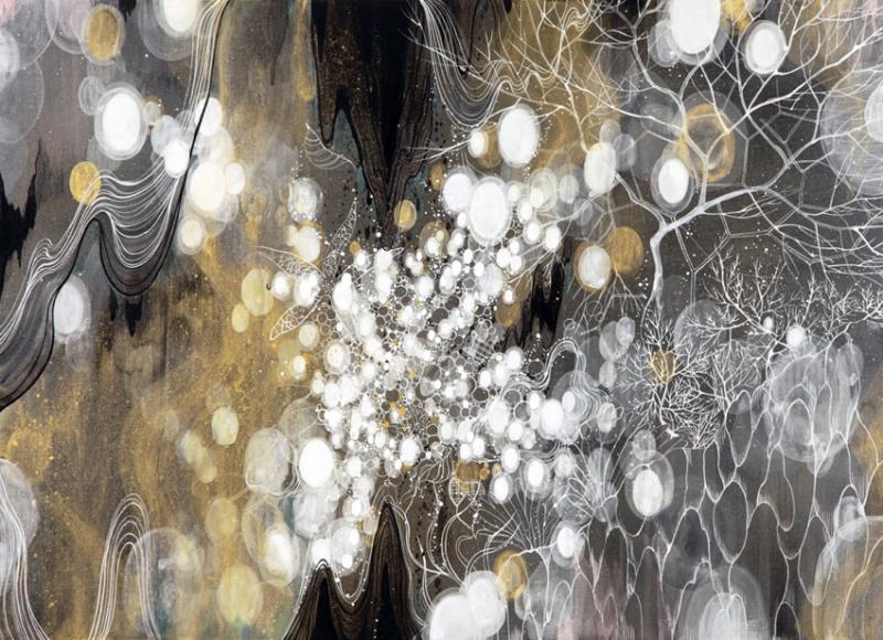 KAORU KAN solo exhibition 「 slow fire 」