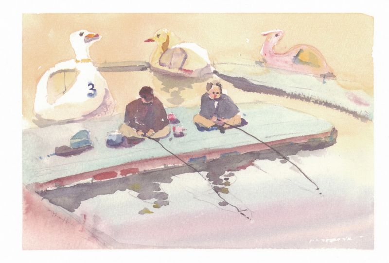 ますとみけい水彩画展「きょうの水彩」