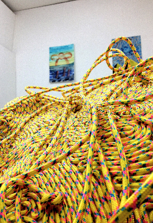 黒川彰宣個展「点々と、延々～」