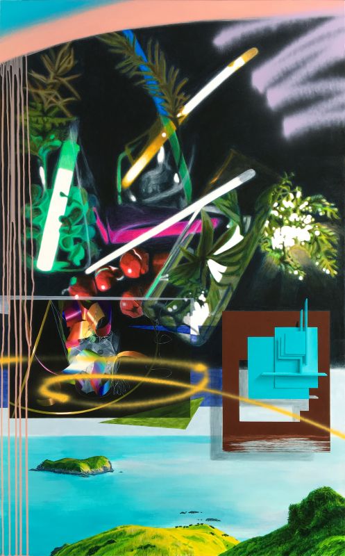 冬乃太陽 個展「Lo-fi/火少食反/Painting」