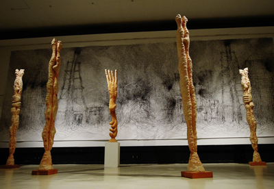 安藤栄作個展「シャンバラ」