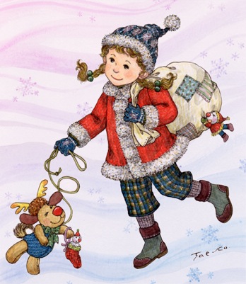 「もうすぐクリスマス」TAEKO展