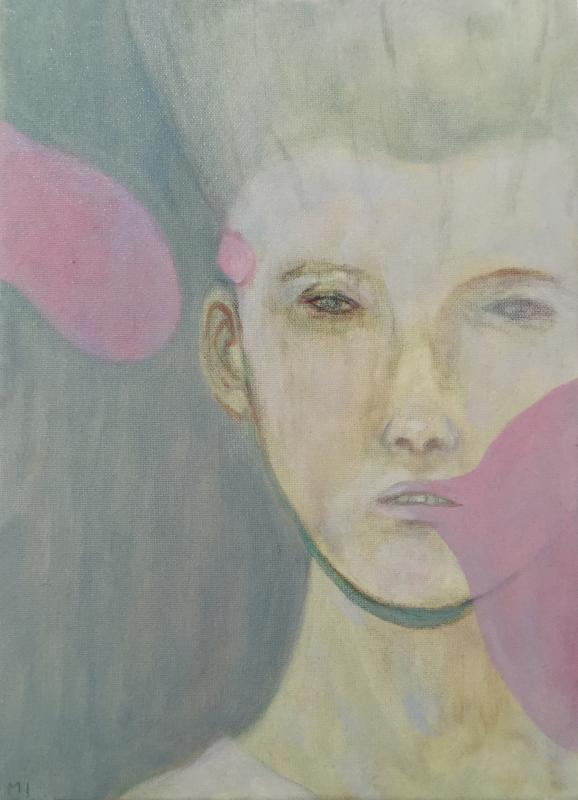 一条美由紀　個展　The bigger the lie, the more they believe.