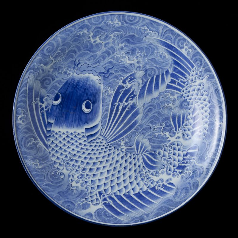 「図変り」大皿の世界 伊万里　染付の美