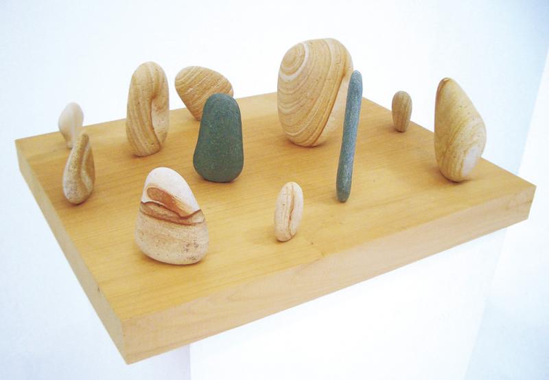 なかはら みほこ 展　ー 石に聴く 2014 ー