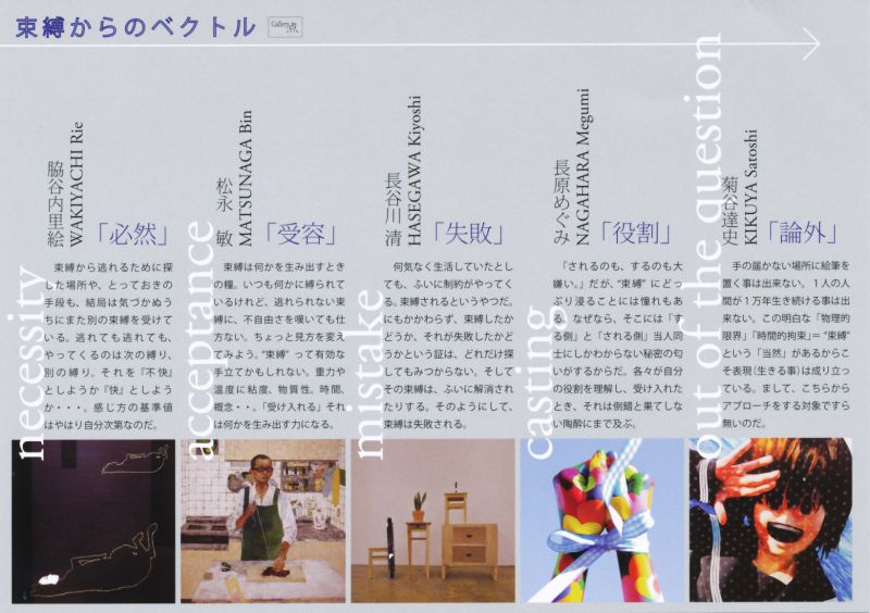 "束縛"からのベクトル