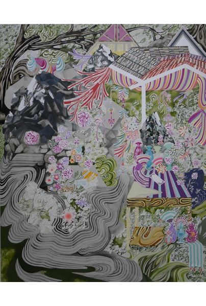 水野里奈新作個展　「入れ子状の蜃気楼」