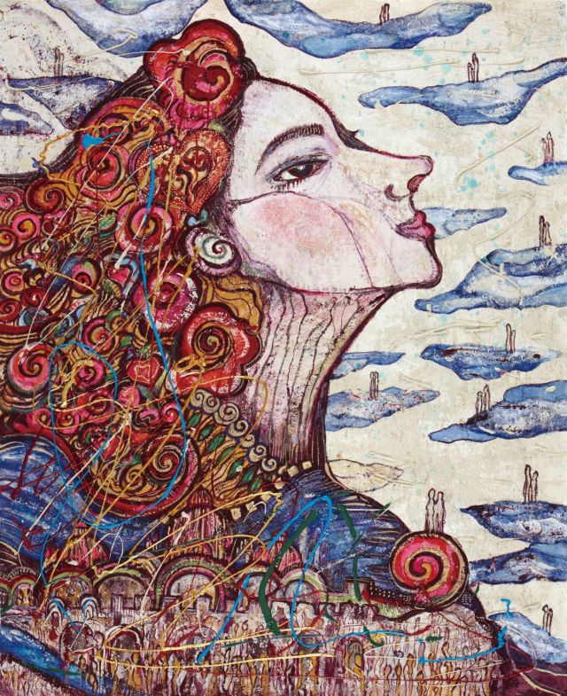 画家デビュー十周年記念企画 蜷川有紀絵画展 「永遠の薔薇」