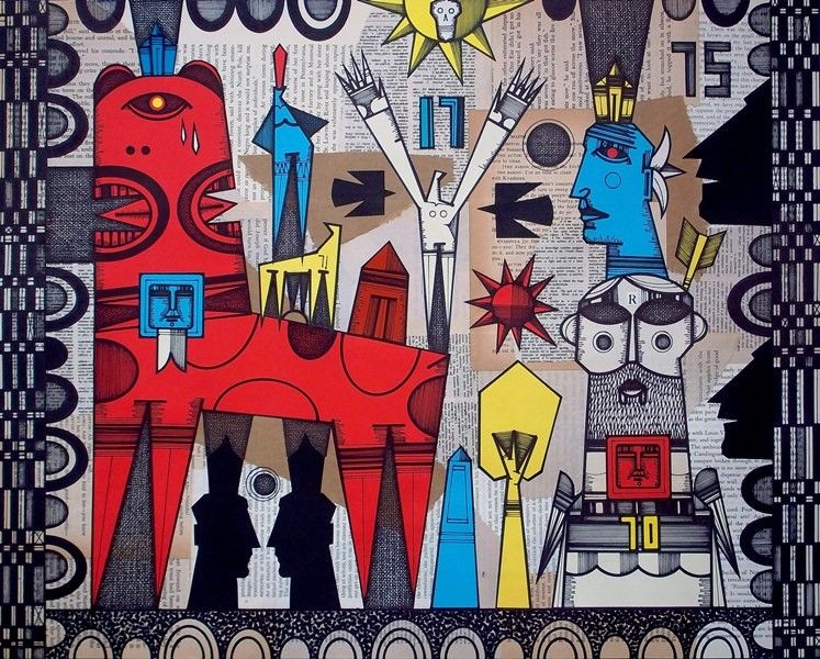 Bruce New個展 Waiting For The Moon To Say Good Night