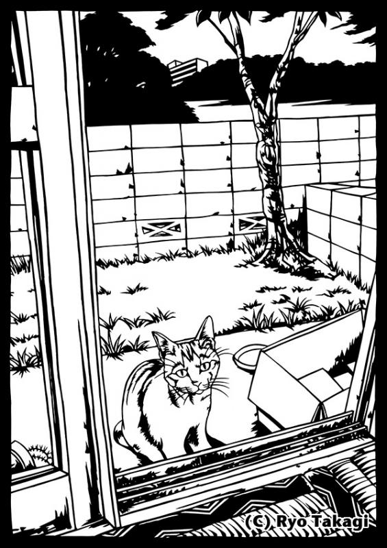 高木亮きりえ展「ねこにまつわる10のはなし」