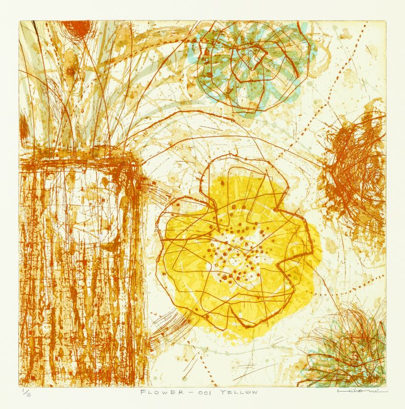 内海仁美　版画展　- 風の色-