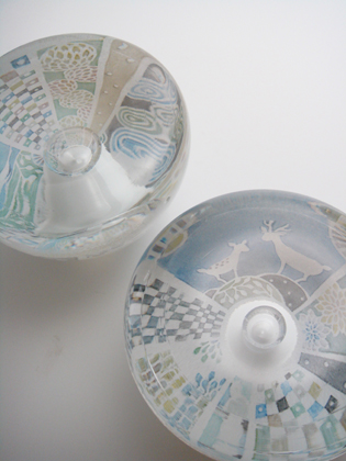 漆山みさきガラス展