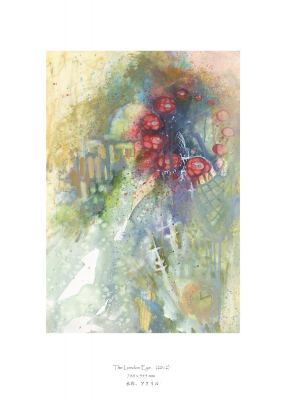 梨本 柚子　個展『ロンドン•アイ LONDON EYE展』