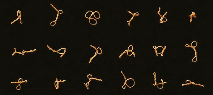 Twisted Rubber Band / Humming：松延総司展
