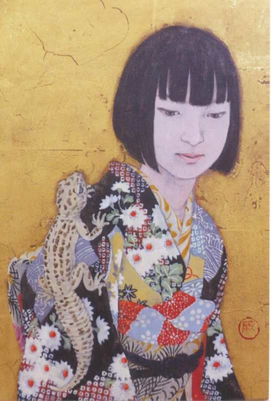 水登麻里子　日本画展