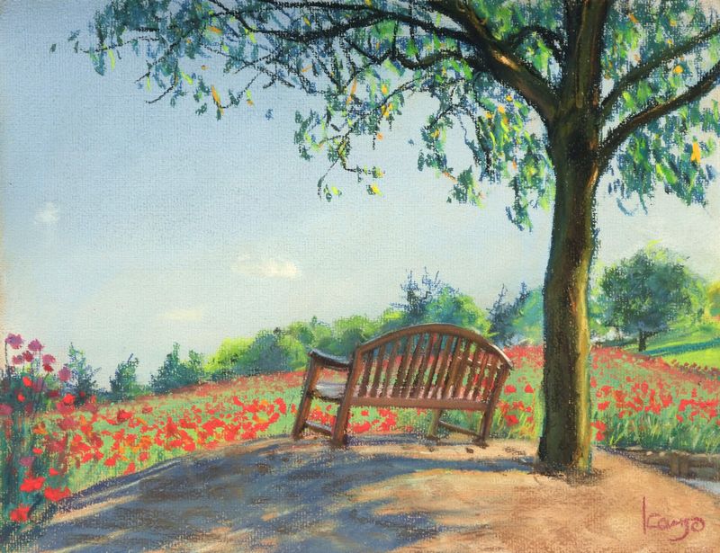 松川佳代　風景画展　―パステルで綴る四季の色―