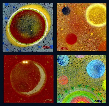 第40回MITIKO個展記念「宇宙からメッセージ小品」展