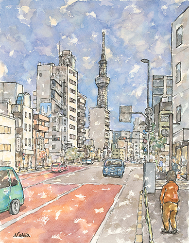 大場伸之　水彩画展