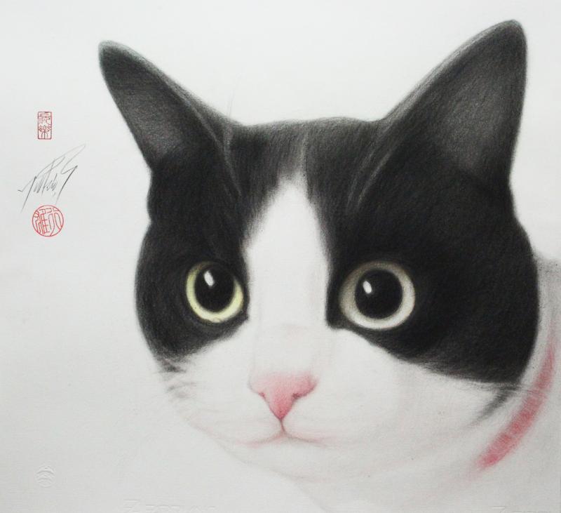 猫の手を借りた絵画展