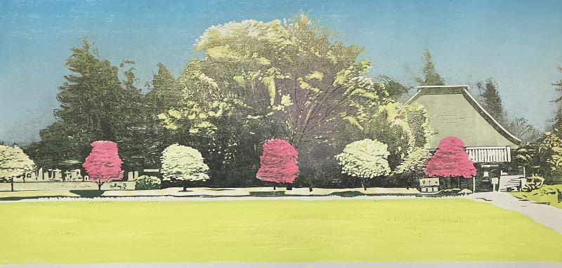 版画　広瀬孝志　陶芸　友陶会の仲間達　展