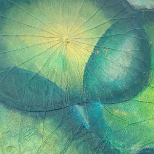 mari ボタニーペインティング展　Fantasy Green