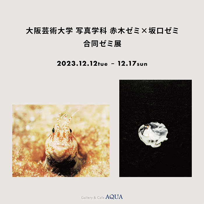 大阪芸術大学写真学科 赤木×坂口合同ゼミ展