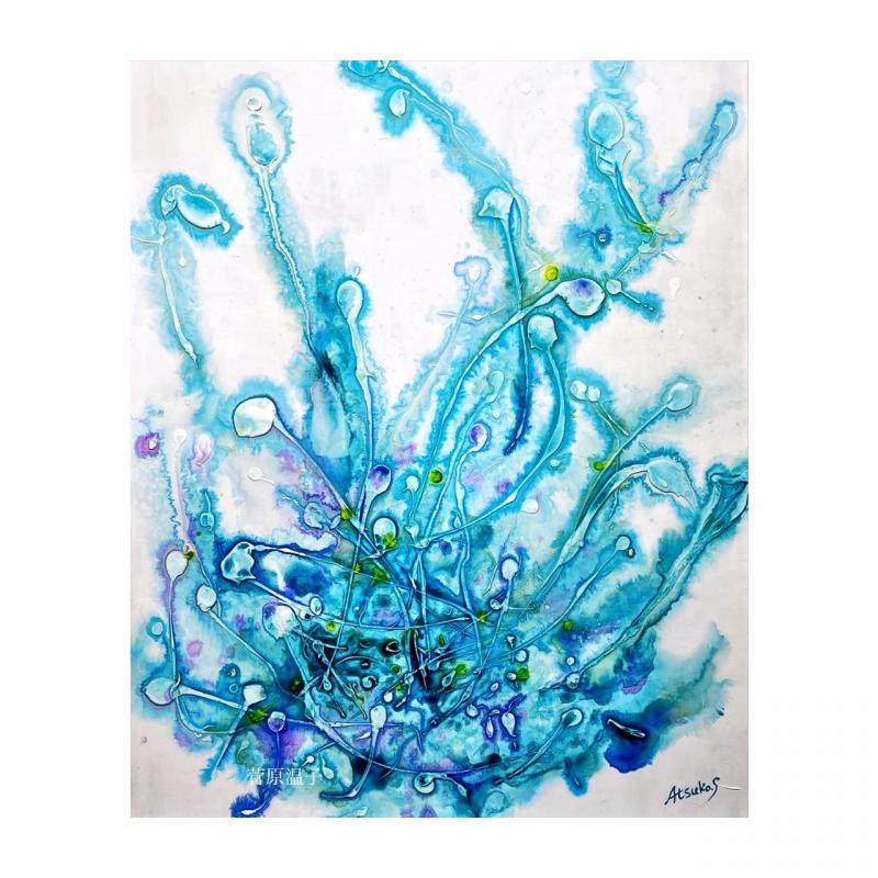 菅原温子 抽象画展
