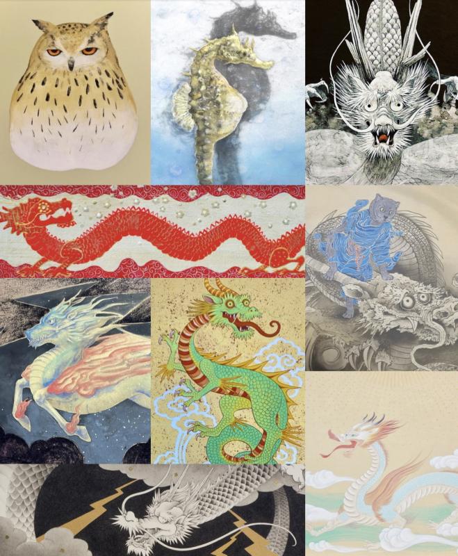 えと日本画展