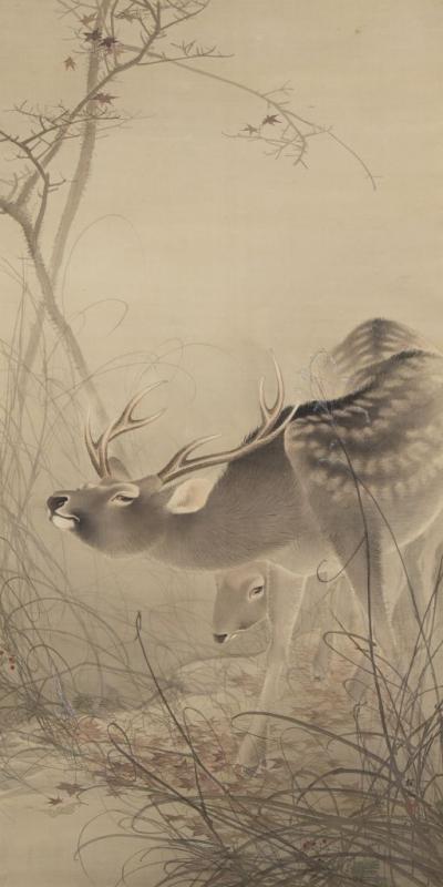 企画展　ライトアップ木島櫻谷 ― 四季連作大屏風と沁みる「生写し」