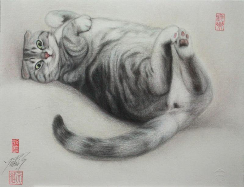 ～ねこをえがく～「高橋行雄展」