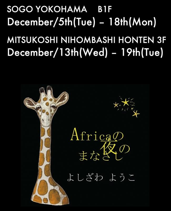 アフリカの夜のまなざし