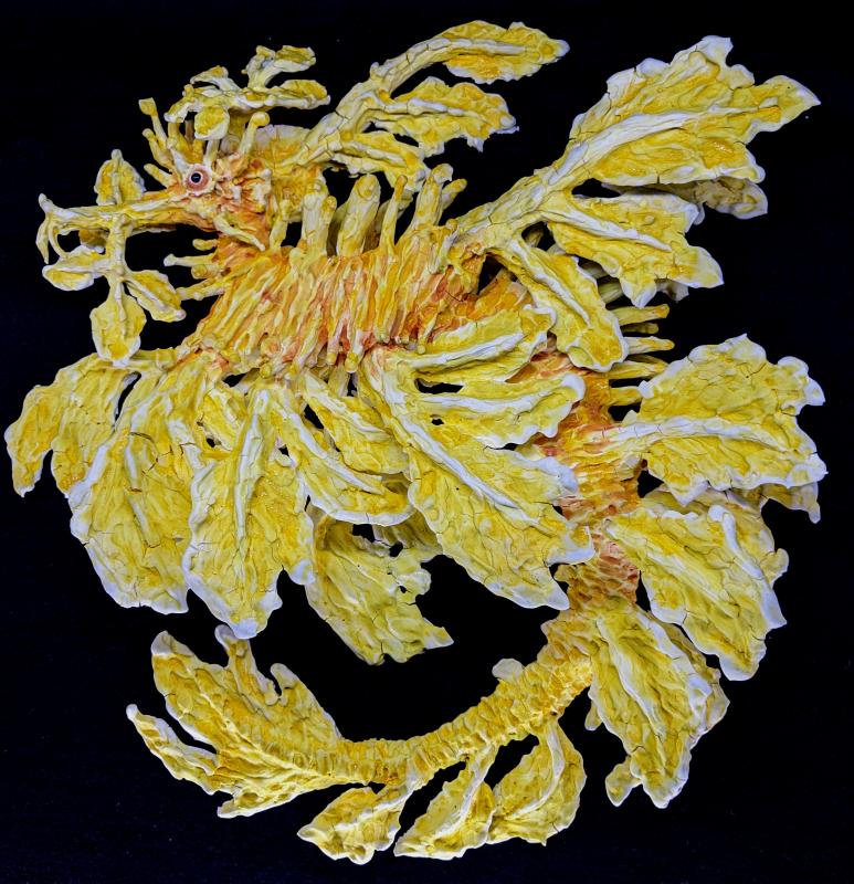 福島輝哲　陶人形展　龍