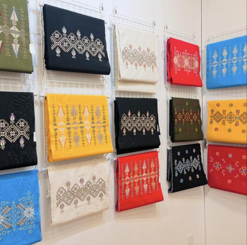 パレスチナ刺繍帯・民俗衣装展