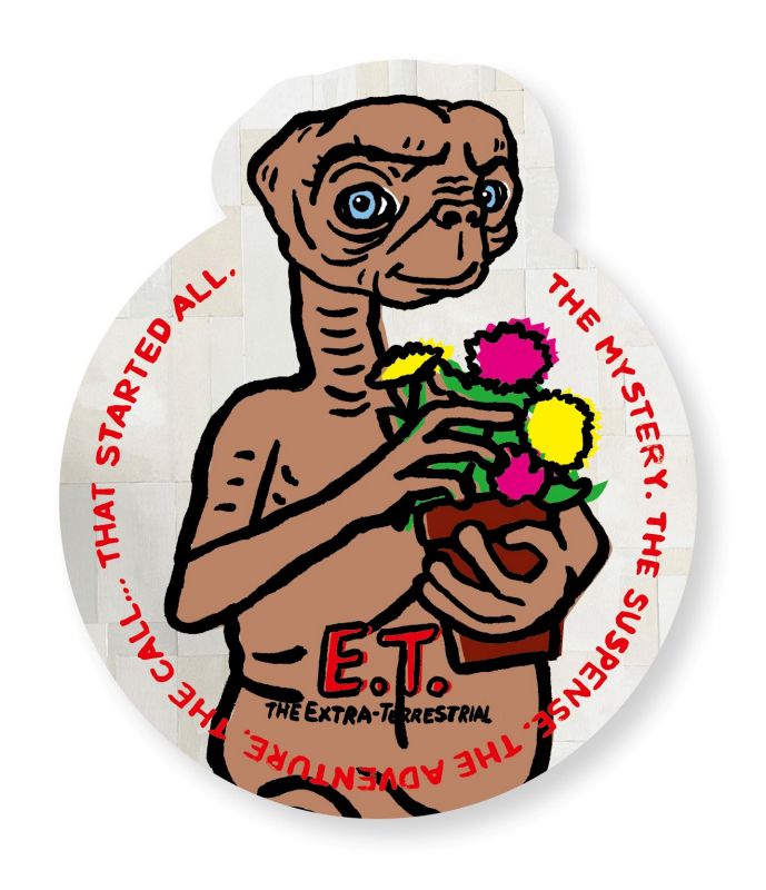 「E.T. The Extra-Terrestrial」 by NAIJEL GRAPH
