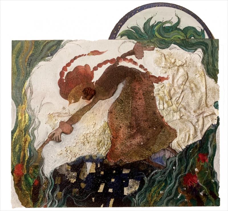 村上 ルミ 個展 「滴るアオバ」