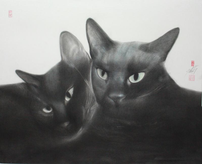 ― BLACK CATS ― 高橋行雄展