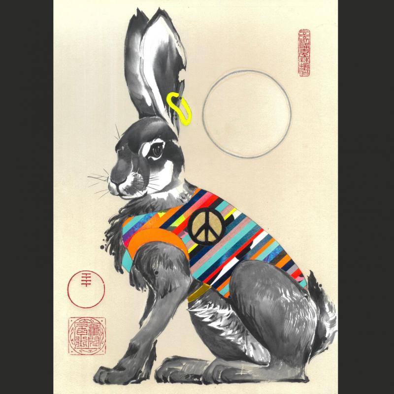 土屋秋恆 水墨画展 2022 － 大いなる跳躍 －