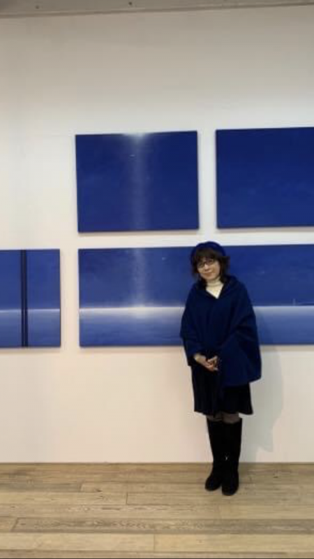 井上よう子、【The Lost time in Blue～天国に近い場所】 - 美術品/アンティーク