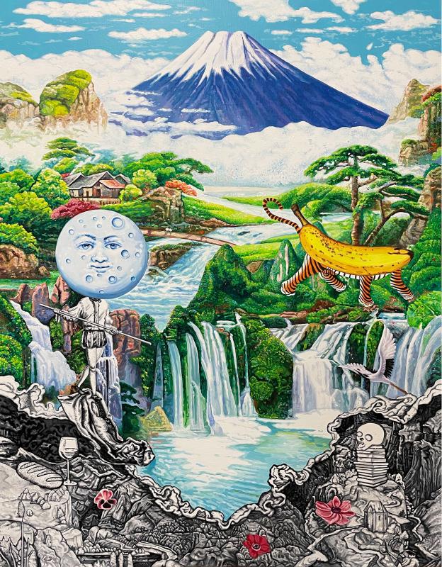 宮崎勇次郎「ダニエウ・アウベスのバナナ」展
