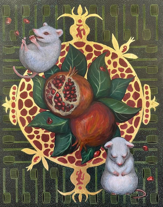 ミチヨ　スクラッチ絵画展〜神話伝承　古今東西〜