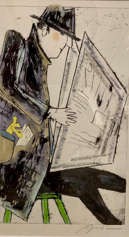 所蔵品展　版画・水彩画を中心に
