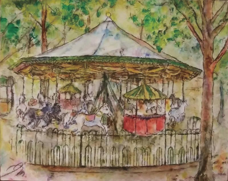 岩倉まどか　ヨーロッパ風景画展 -夏色の街-