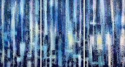 Impression boréale triptyque 276×145cm, 2023