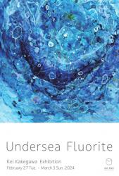 かけがわ惠 個展『Undersea Fluorite』