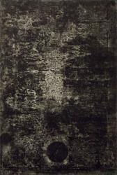 川島 清　「DOUBLE 摂氏447.5℃ Ⅱ」 2007  ドライポイント、サルファチント/ 銅板/ アルシュ紙　ed.7  62.0×41.5 cm