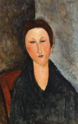 アメデオ・モディリアーニ 《若い女の胸像（マーサ嬢）》 1916 年－ 1917 年頃