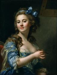 マリー＝ガブリエル・カペ 《自画像》 1783年頃、 油彩／カンヴァス、 国立西洋美術館