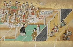 《竹取物語絵巻》(部分) 江戸・17世紀 泉屋博古館