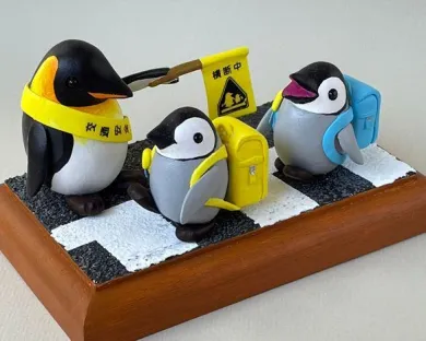 小さなアートペンギンHASHIZO展- (クラフト・カフェギャラリーpiefika